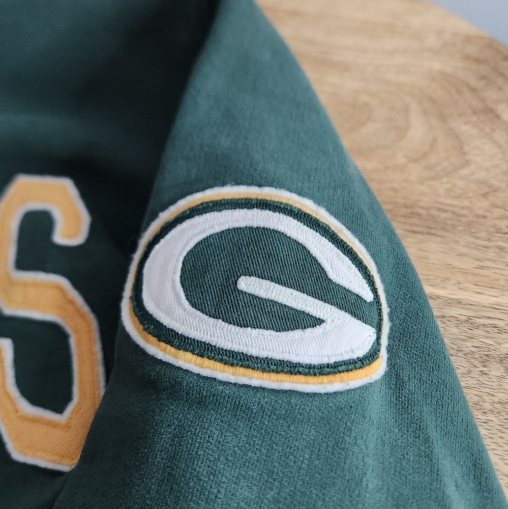 Green Bay Packers Green Quarter 1/4 Zip Sweatshirt - Picture 8 of 16